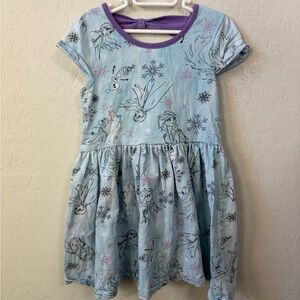 Disney Blue and Purple Frozen Dress
